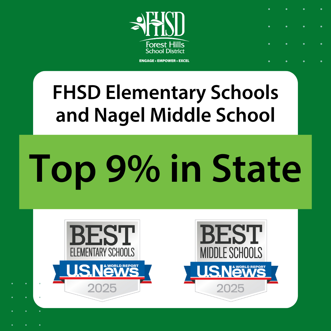 U.S. News and World Report Rates FHSD K-8 Education Top in State