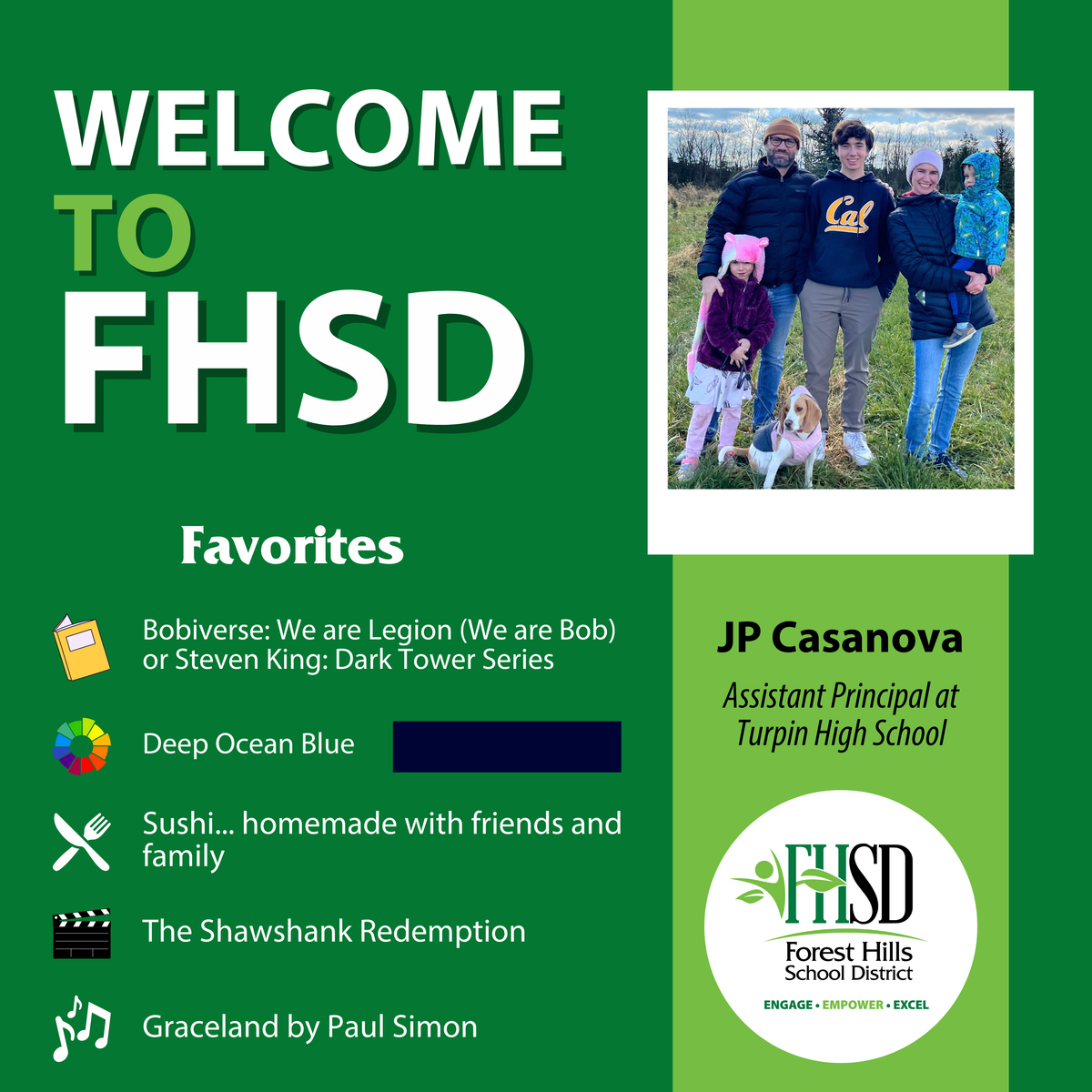 Meet the Newest Members of FHSD’s Administrative Team
