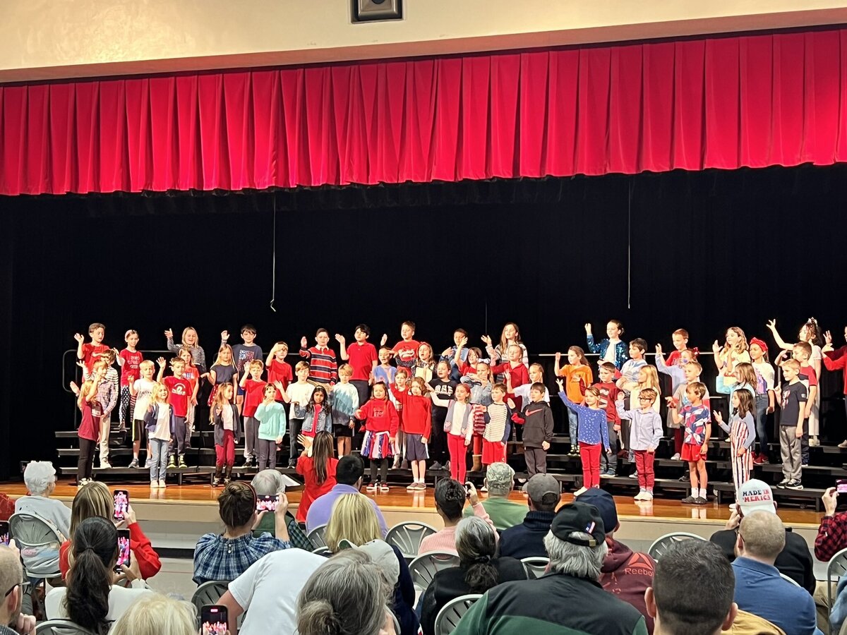 maddux elementary veterans day concert
